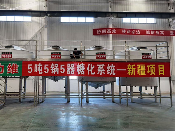 元宝精酿啤酒设备厂—5吨精酿啤酒设备—新疆项目